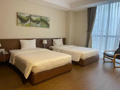 Twinkamer — Aurora Serviced Apartments